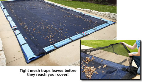 pool leaf covers inground ground pools nets winter swimming royalswimmingpools