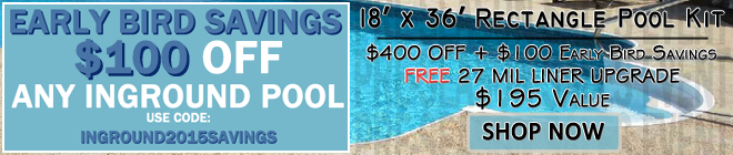 16x32 inground pool kit