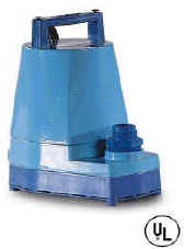 Pool cover water pump