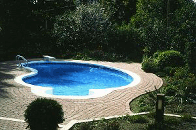 16 X 32 Kidney Inground Swimming Pool Kit With 42 Polymer Walls Kidney Swimming Pool