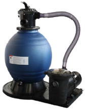 1hp pump 18 sand filter a frame ladder maintenance equipment