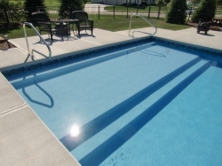 10' x 20' Oval Hydra DIY Semi-Inground Pool Kit With Polymer Step