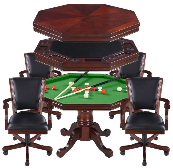 Pool table best sale chairs with arms