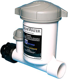 in line chlorinator for above ground pool