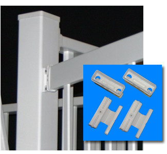 Fence to Deck Connector Kit in Taupe (call for availability)