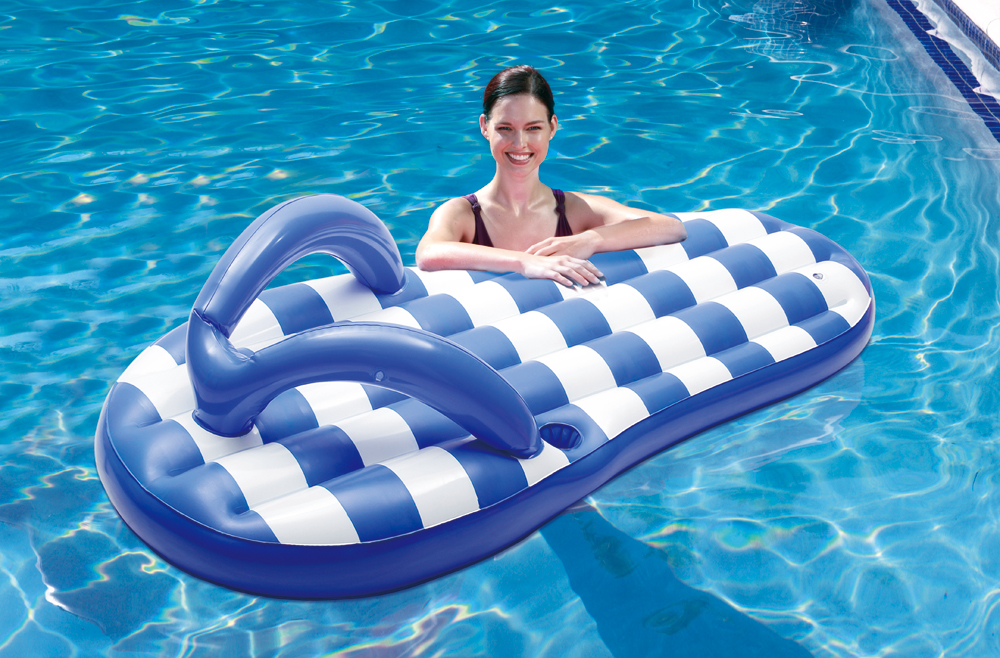 Flip Flop Floats - Nautical | Royal Swimming Pools