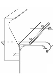 Capstone Form Plumb Strip White - 9CF912