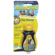 Aqua Chek Yellow - Chlorine 4-Way Test Strips (50 ct)