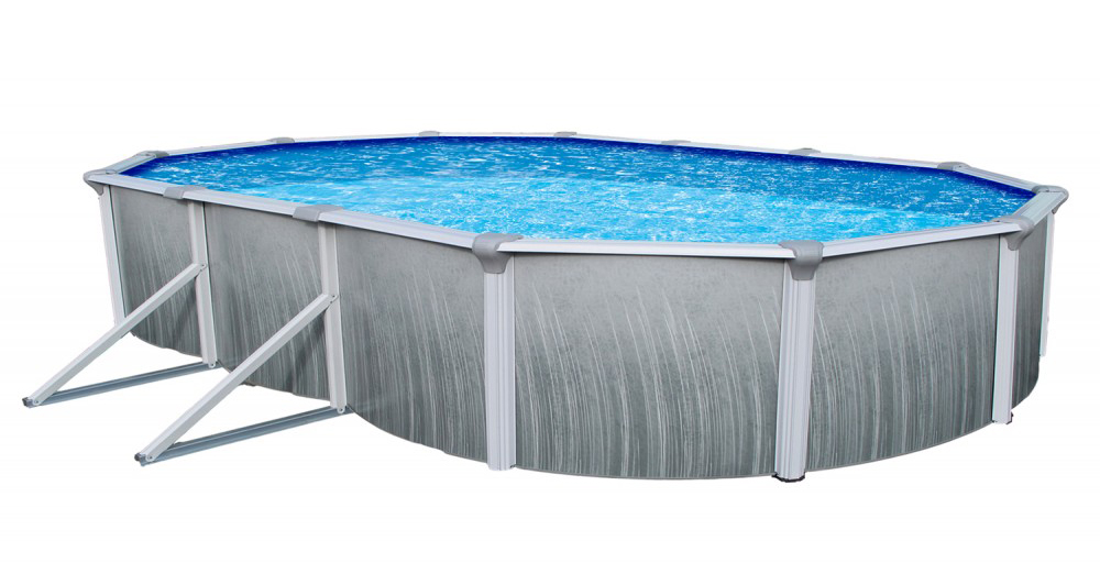 15' x 25' Oval Above Ground Pools | Royal Swimming Pools