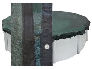 Buy Winter Mesh Pool Cover Above Ground 12X24 Oval Swimming Pool with Cover  Clips Online at desertcartSeychelles