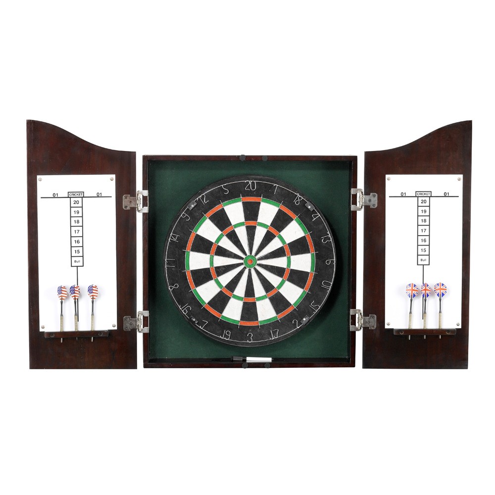 dartboard cabinet set