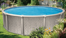 21' Round Above Ground Pools | Royal Swimming Pools